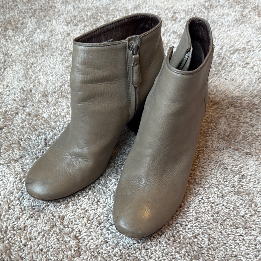 Women's Taupe Ankle Boots